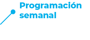 Programación semanal