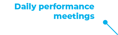 daily perfomance meetings
