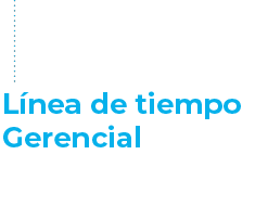 Línea de tempo Gerencial